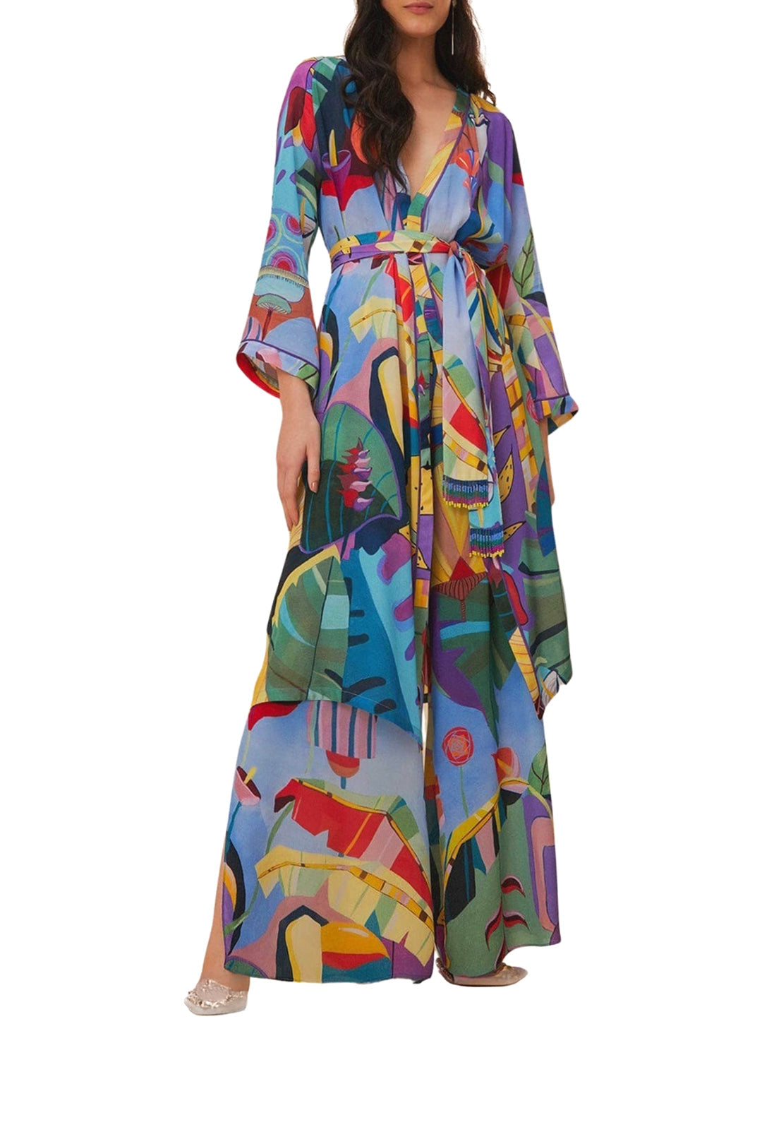 DJV_Tropical Scenario Multicolor Pantalons - Tropical Scenario Multicolor