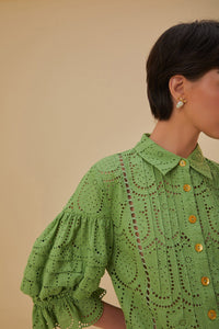 DJV_Green Chemises & Blouses - Green