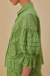 DJV_Green Chemises & Blouses - Green