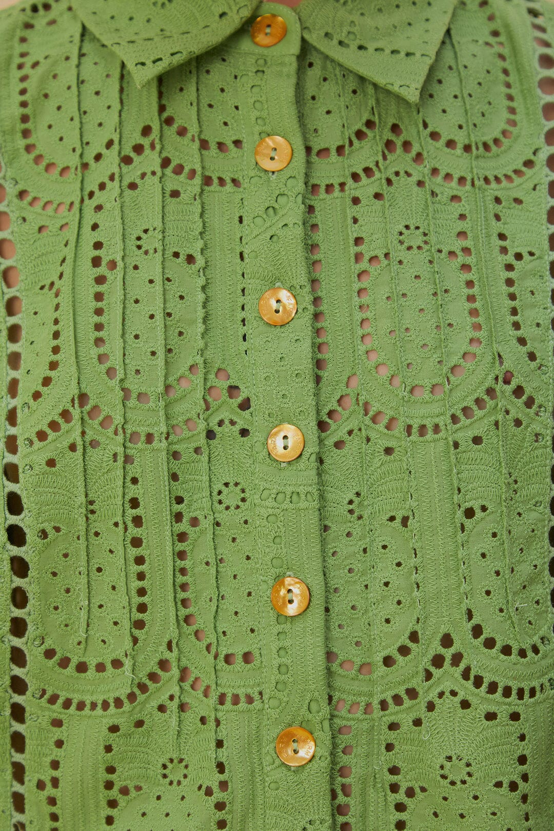 DJV_Green Chemises & Blouses - Green