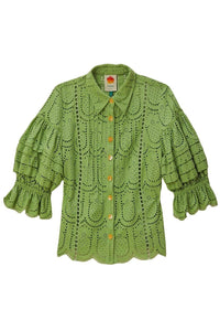 DJV_Green Chemises & Blouses - Green