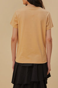 DJV_Beige Tops & T-Shirts - Beige