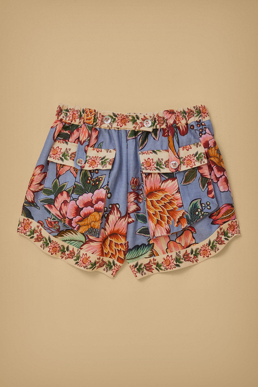 DJV_Bouquet Blue Jupes & Shorts - Bouquet Blue
