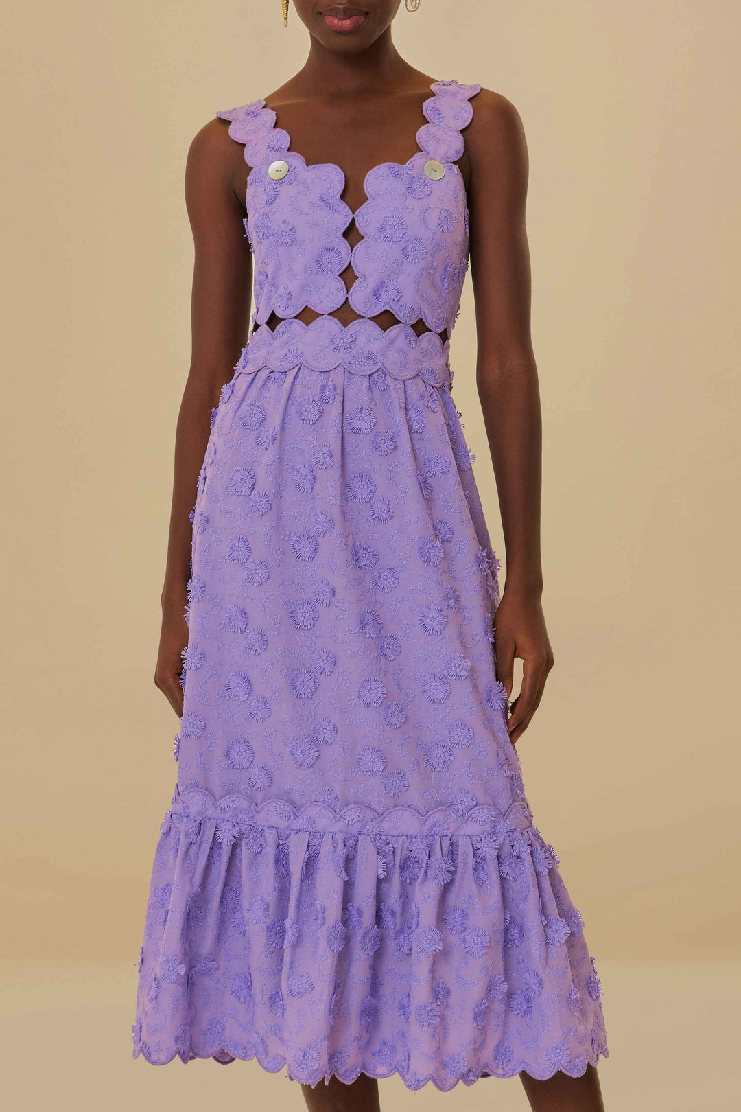 DJV_Lilac Robes midi - Lilac