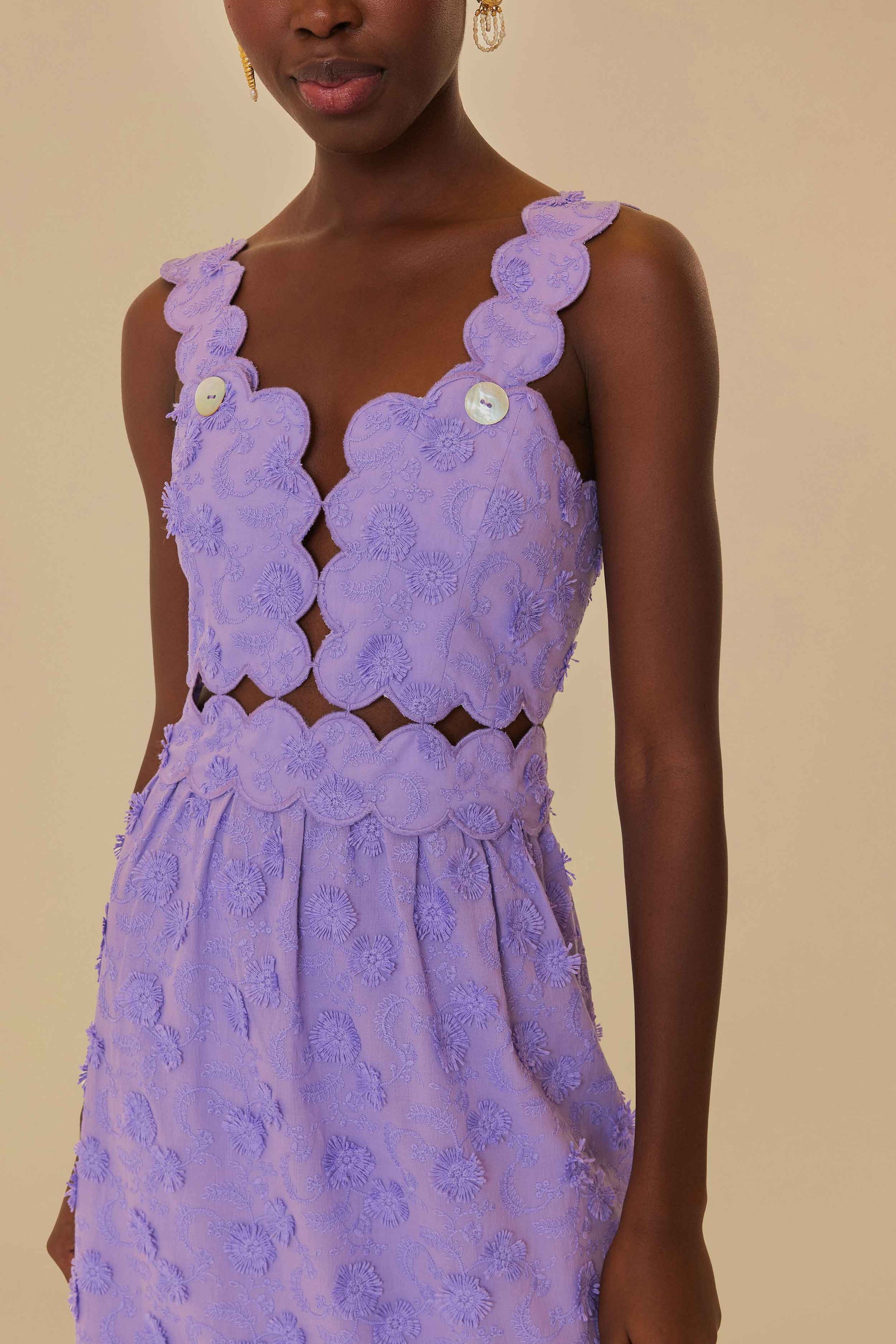 DJV_Lilac Robes midi - Lilac
