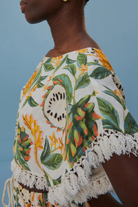 DJV_Biriba Off White Tops & T-Shirts - Biriba Off White