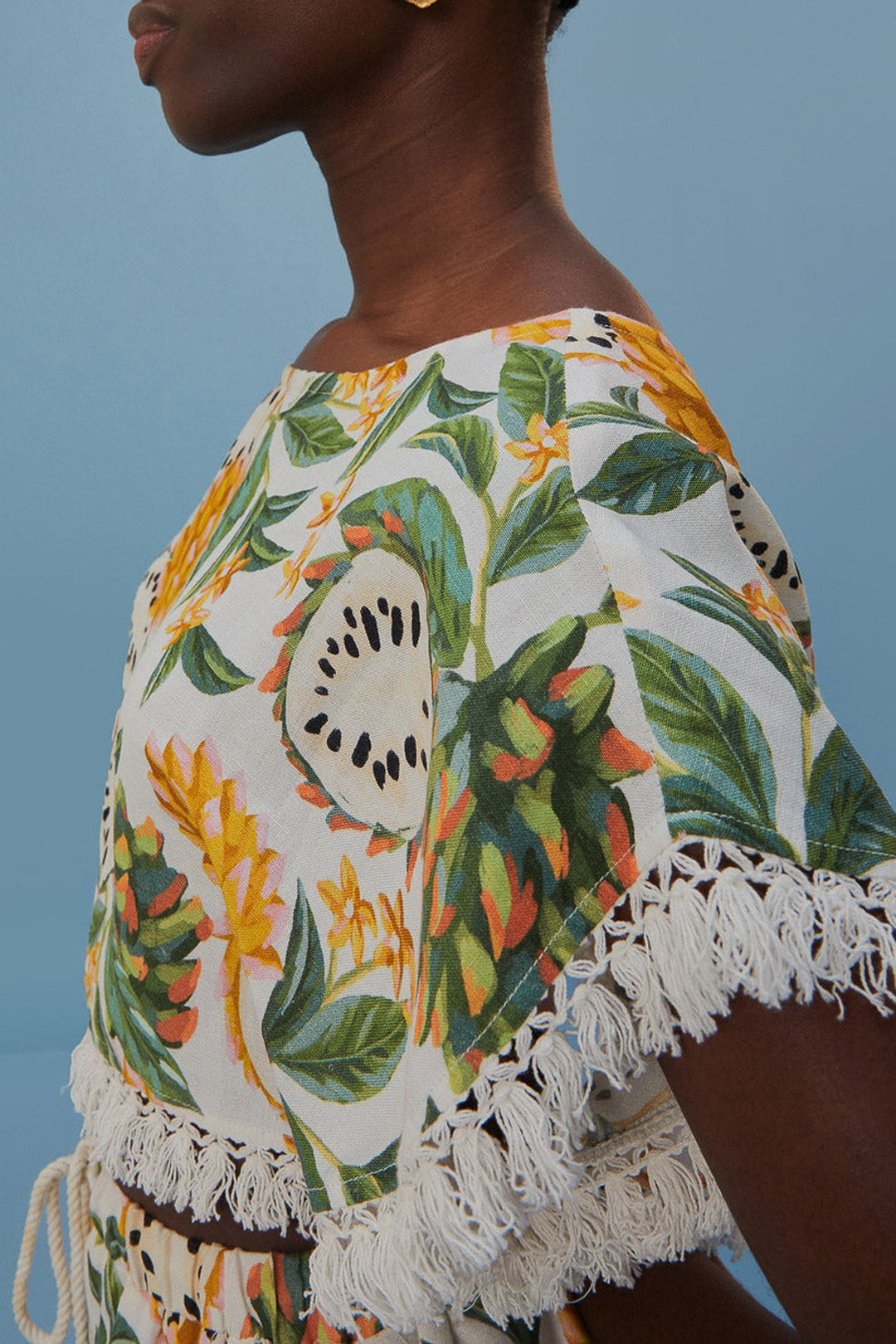 DJV_Biriba Off White Tops & T-Shirts - Biriba Off White