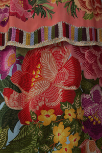 DJV_Flower Scarves Multicolor Beachwear - Flower Scarves Multicolor
