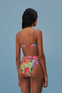 Haut de bikini Flower - Multicolore