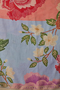 NEW_Flower Scarves Multicolor Beachwear - Flower Scarves Multicolor