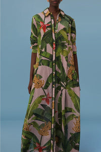 DJV_BanLeaves Pink Beachwear - BanLeaves Pink