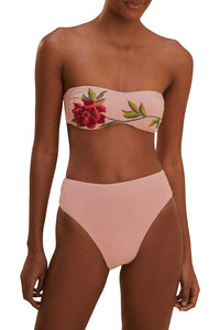 Haut de bikini Rosier - Rose