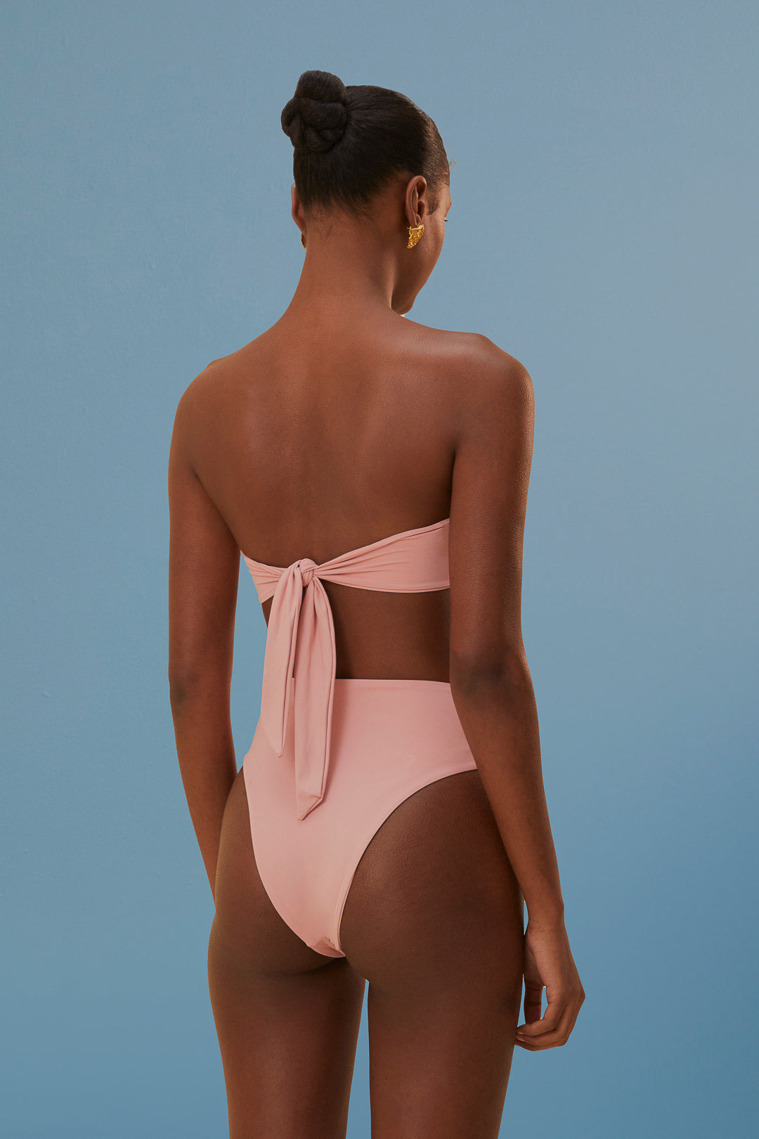 Haut de bikini Rosier - Rose
