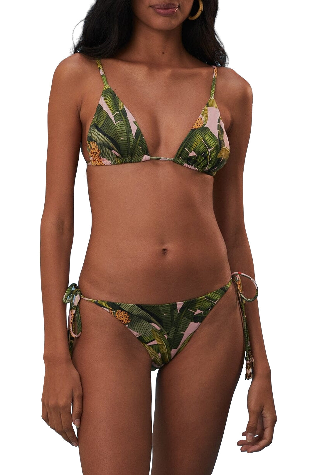 DJV_BanLeaves Pink Maillots de bain - BanLeaves Pink