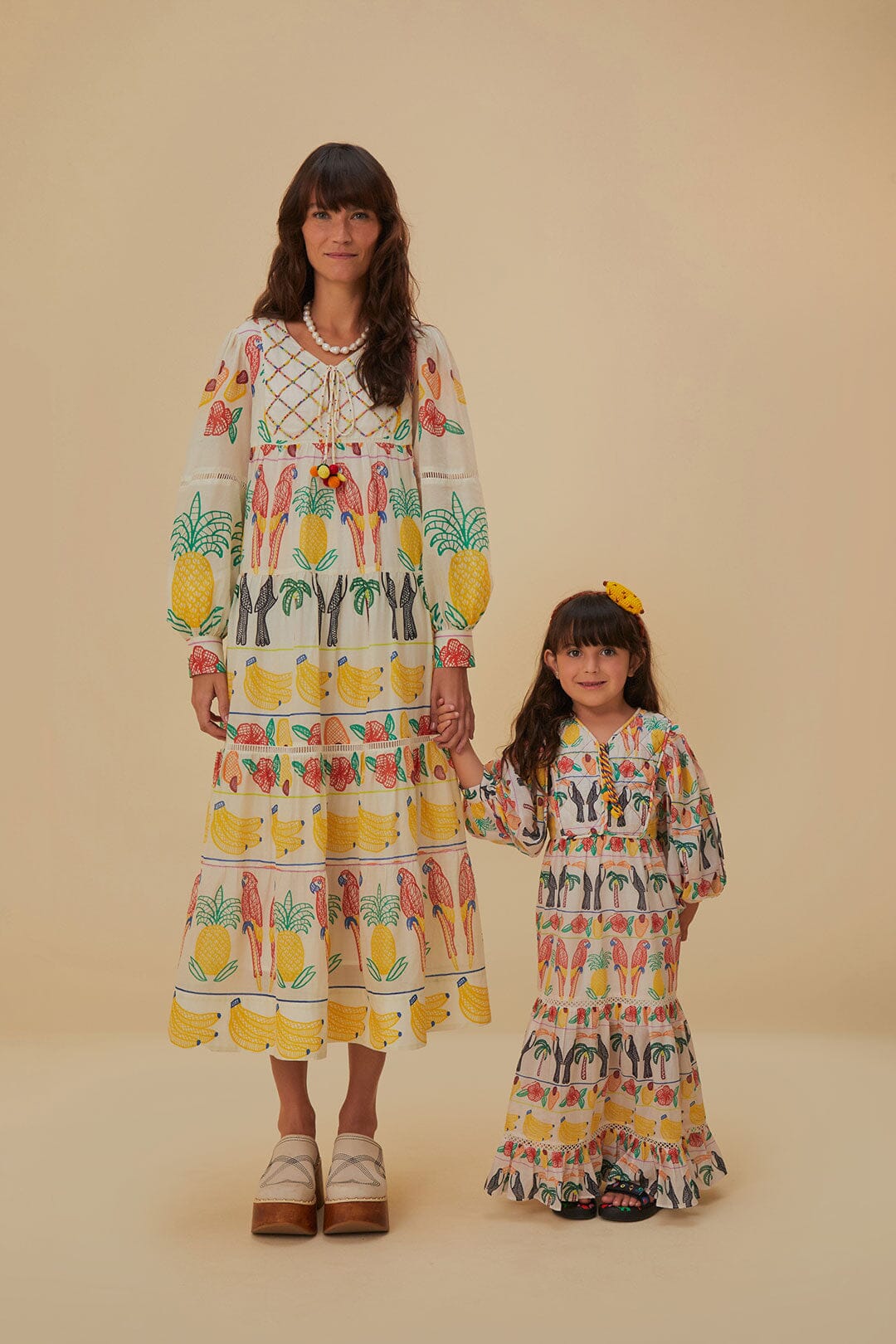 NEW_Tropical Color Off-White Robes midi - Tropical Color Off-White