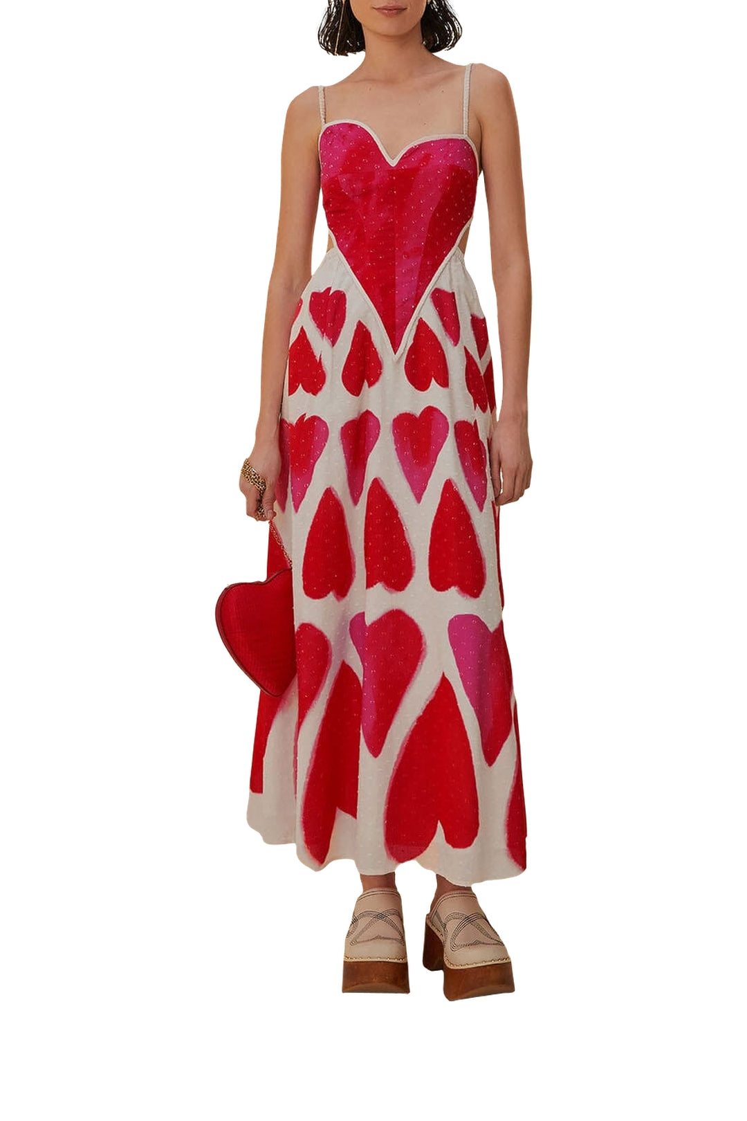 Robe longue Straps - Blanc