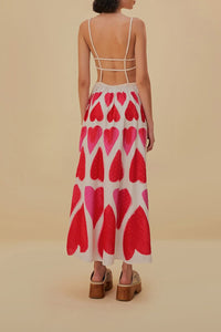 Robe longue Straps - Blanc
