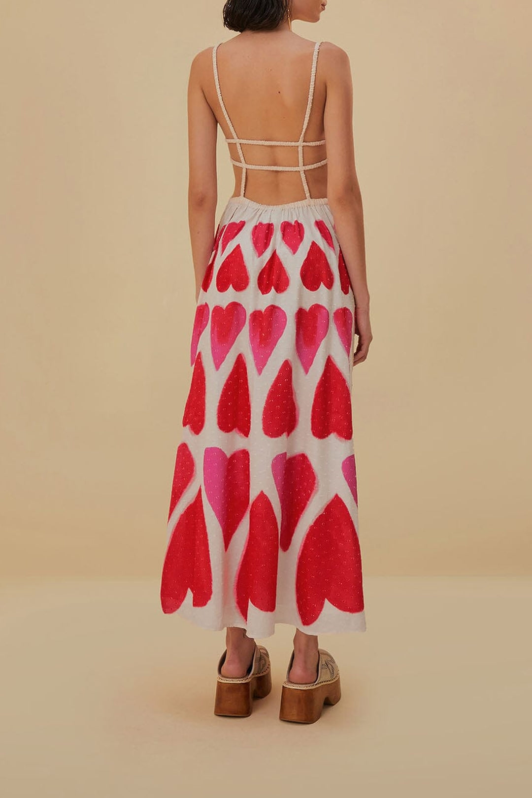 Robe longue Straps - Blanc