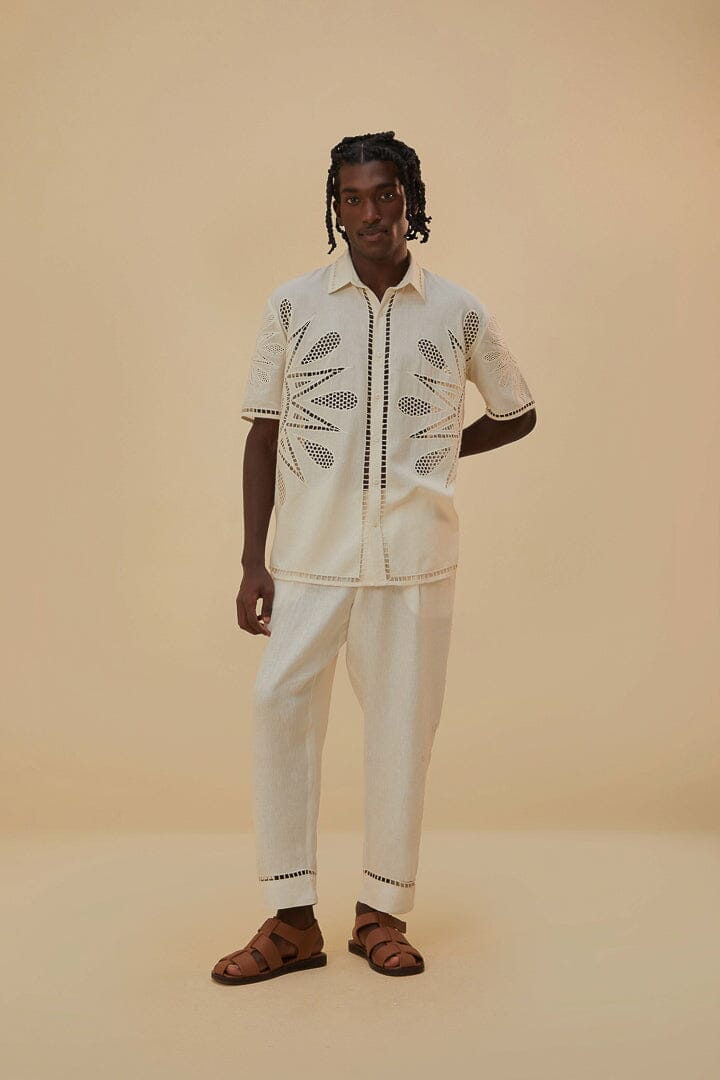 DJV_Off White Pantalons - Off White