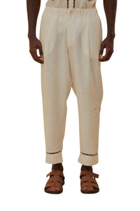 DJV_Off White Pantalons - Off White