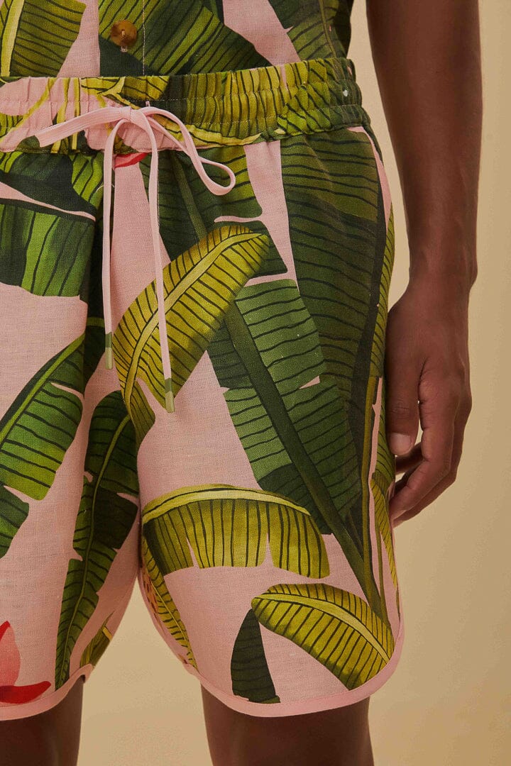 DJV_BanLeaves Pink Jupes & Shorts - BanLeaves Pink