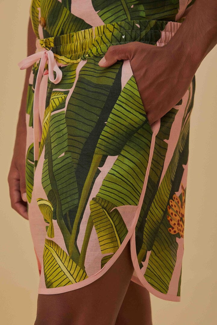 DJV_BanLeaves Pink Jupes & Shorts - BanLeaves Pink