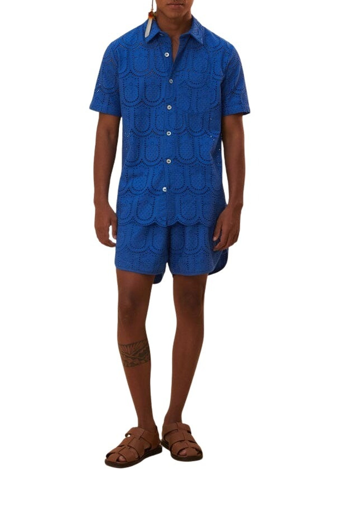 DJV_Blue Chemises & Blouses - Blue
