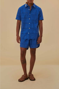 DJV_Blue Chemises & Blouses - Blue