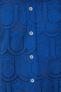 DJV_Blue Chemises & Blouses - Blue
