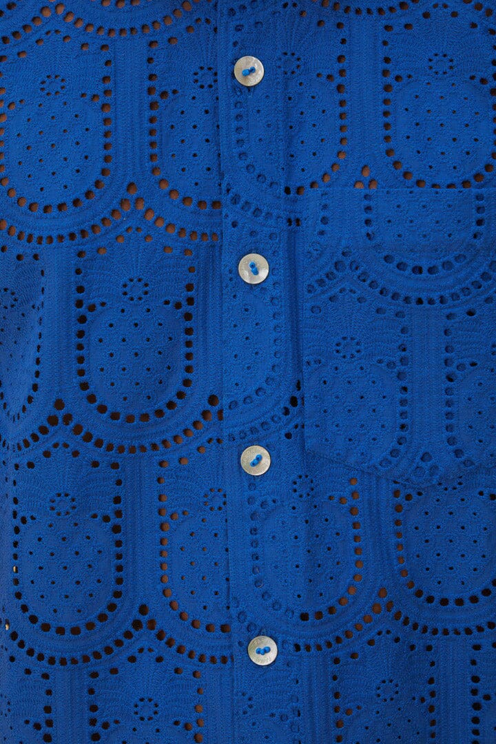 DJV_Blue Chemises & Blouses - Blue