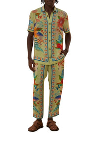 DJV_Bright Yard Green Pantalons - Bright Yard Green