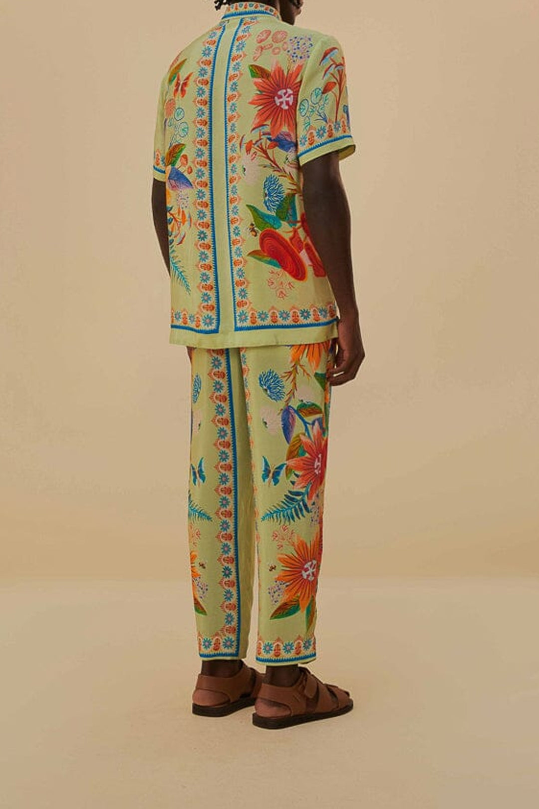 DJV_Bright Yard Green Pantalons - Bright Yard Green