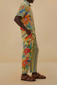DJV_Bright Yard Green Pantalons - Bright Yard Green