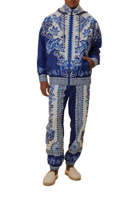Pantalon Flora Tapestry - Bleu