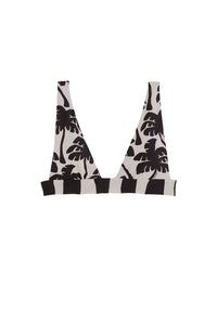 MEDIA OFF LINE_Haut de bikini Noix de coco - Noir