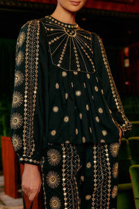 Chemise Sun Embroidered - Noir