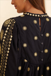 NEW_Black Chemises & Blouses - Black