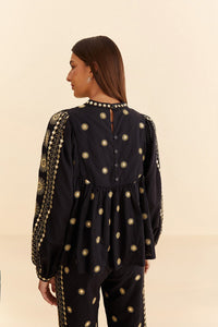 NEW_Black Chemises & Blouses - Black