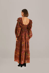 NEW_Dotted Horse Brown Robes longues - Dotted Horse Brown