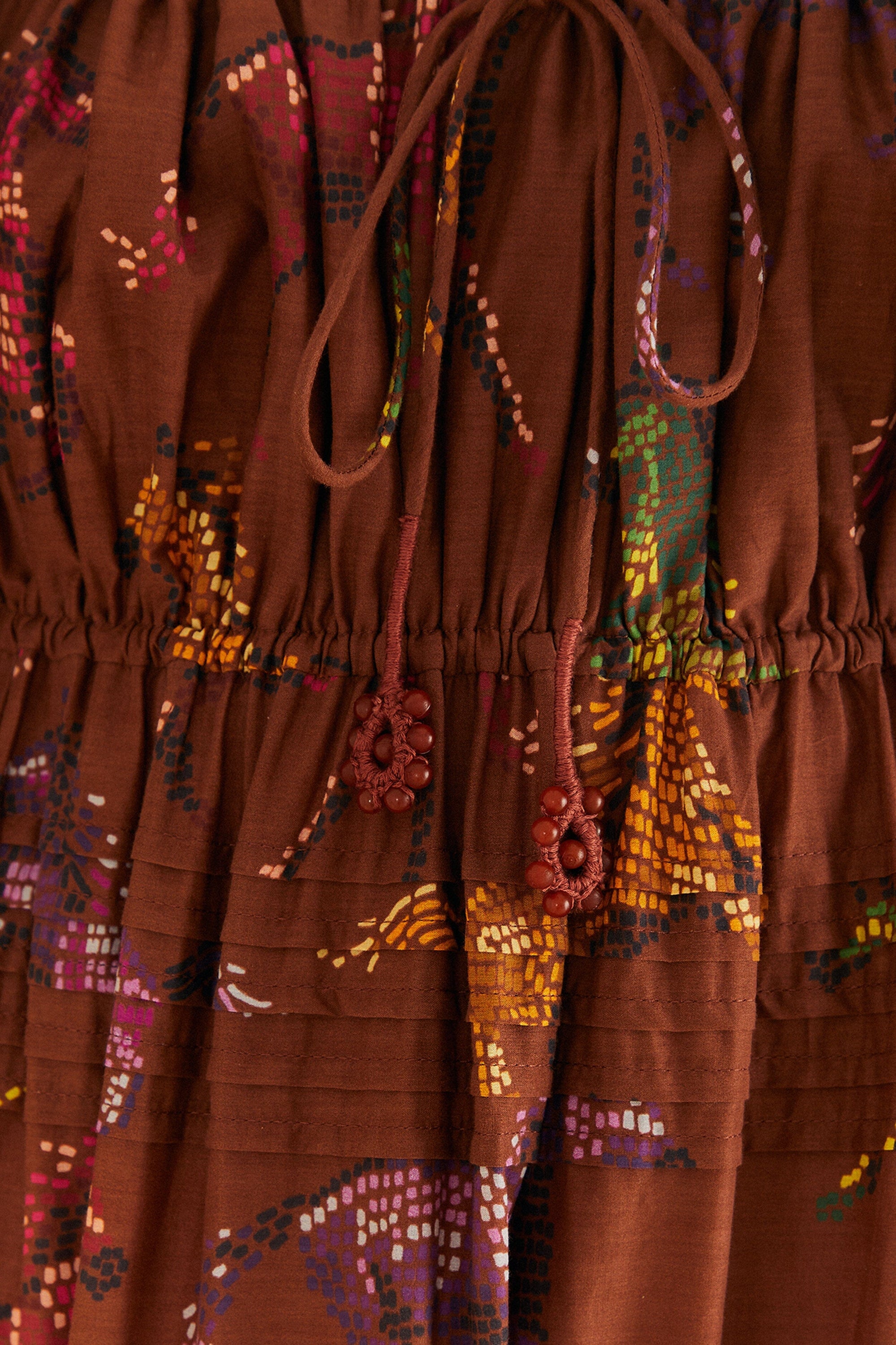 NEW_Dotted Horse Brown Robes longues - Dotted Horse Brown