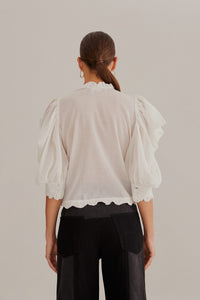 DJV_Off White Chemises & Blouses - Off White