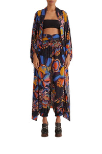 Kimono style années 70 - Multicolore