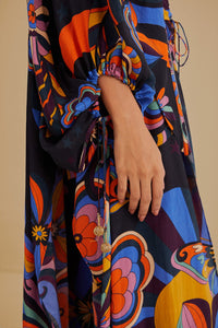 Kimono style années 70 - Multicolore