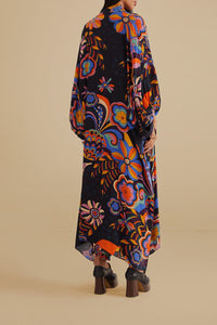Kimono style années 70 - Multicolore