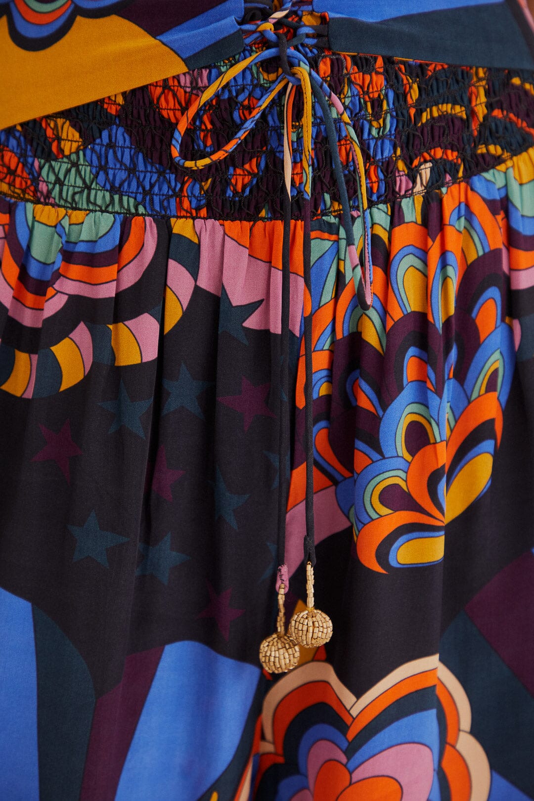 Pantalon style années 70 - Multicolore