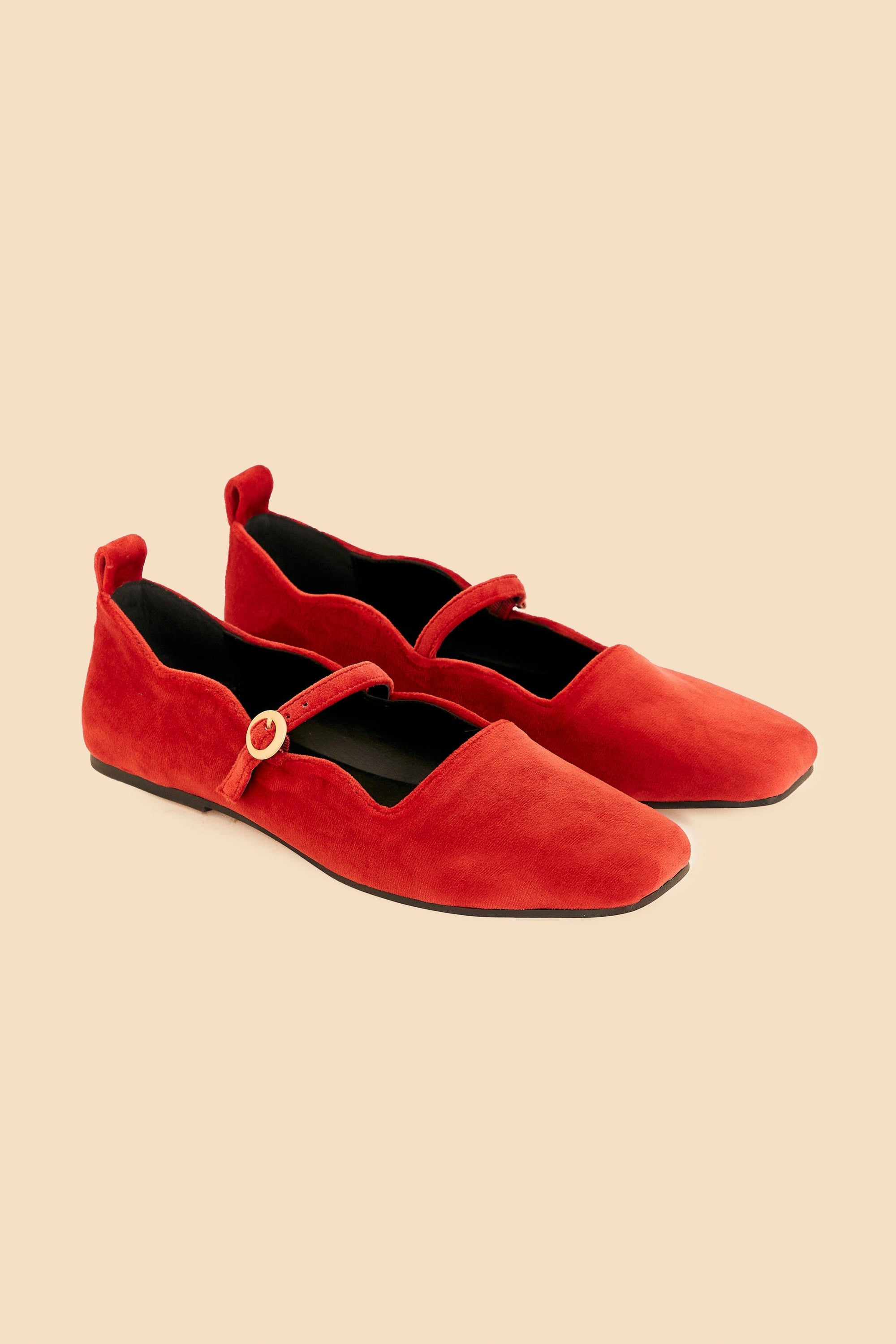 Escarpins pointus - Rouge