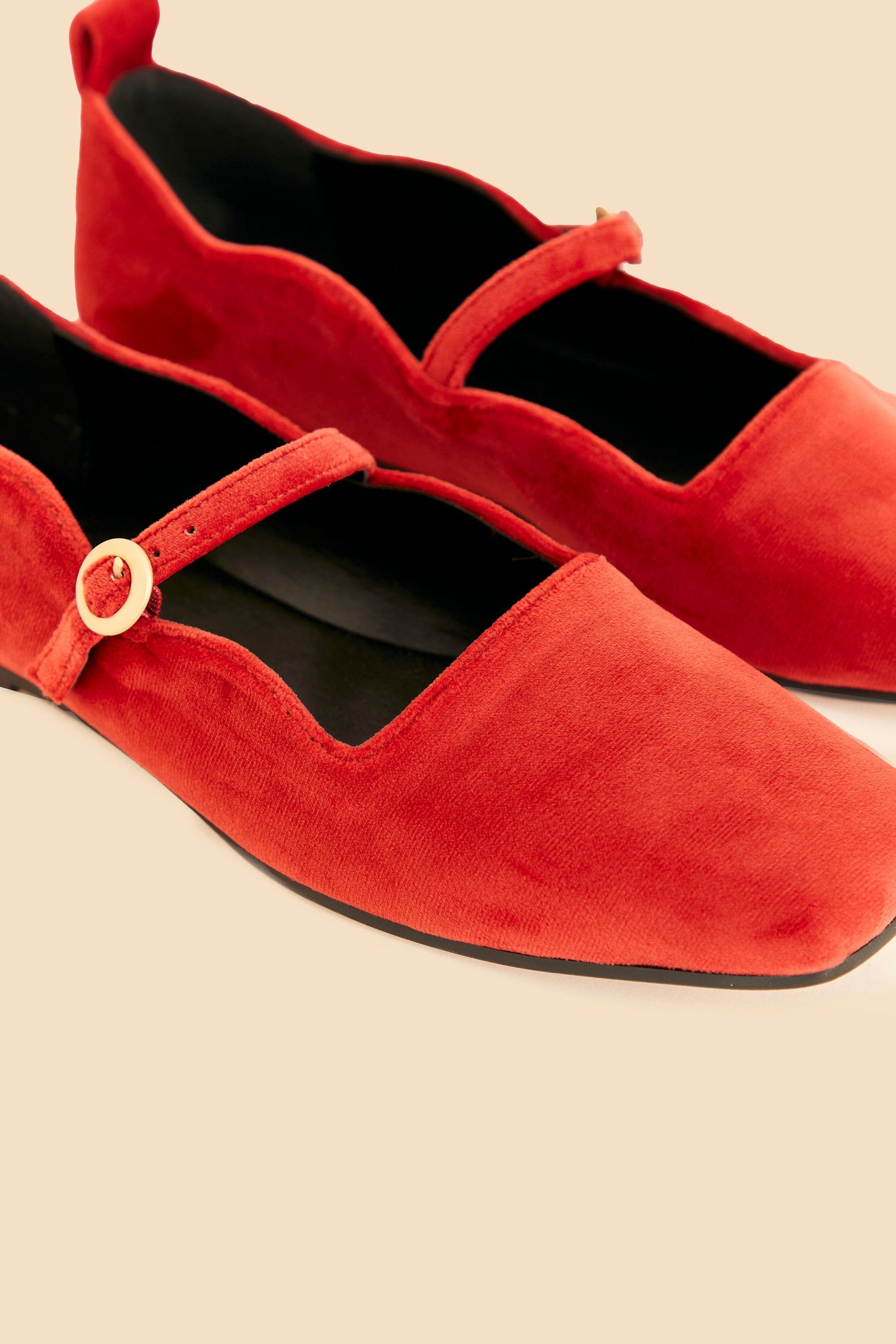 Escarpins pointus - Rouge