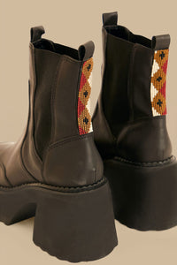 Chelsea boots with block heels - Black