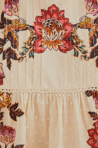 NEW_Leopard Flowers Sand Chemises & Blouses - Leopard Flowers Sand