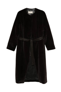 RECO : 290 // Manteau Fluffy - Noir